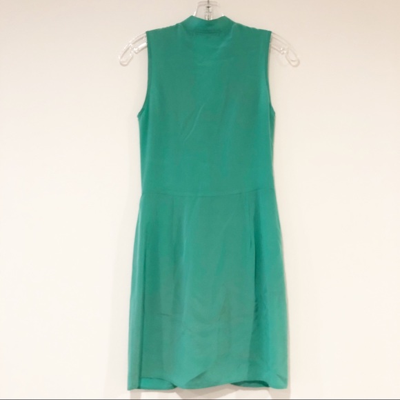 Amanda Uprichard Tie Front Dress in Mint- XS - Picture 6 of 6